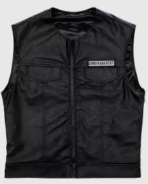 Men’s Sons Of Anarchy Biker Vest – Sleeveless Leather Edition