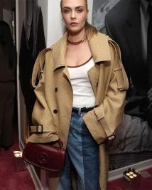 W Magazine Party Edition 2025 – Cara Delevingne’s Fashion Forward Coat