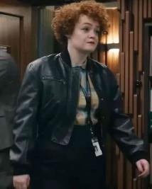 Rose Leather Jacket From Dept. Q 2025 – Elegant Women’s Outerwear