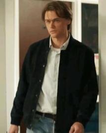 Christopher Briney The Summer I Turned Pretty Suede Leather Jacket  Trendy Celebrity Wardrobe Essential