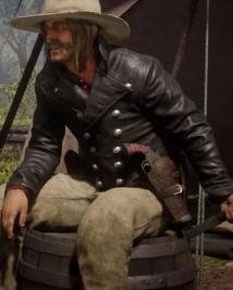 Micah Bell Red Dead Redemption 2 Tail Coat  Vintage Outlaw Look
