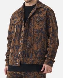 Tulsa King 2025 Jay Will Velour Jacket  Premium Printed Outerwear For Men