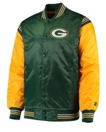 Shop Green Bay Packers Starter Jacket  Iconic NFL Team Outerwear