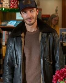 Get The Classic Leather Jacket Worn By Mitch Henriksen In A Cherry Pie Christmas