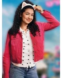 Gabby’s Dollhouse Gabby Blue Trucker Jacket  Stylish Kids’ Outerwear