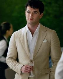 People We Meet On Vacation Alex Coat  Chic Movie-Inspired Outerwear