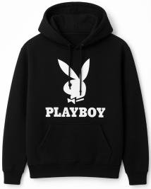 Playboy Graphic Pullover Hoodie  Casual Luxury With Urban Edge