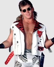 Shawn Michaels Heart Printed White Vest –Iconic WWE Superstar Style