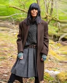 Claudia Winkleman The Celebrity Traitors  Wool Coat