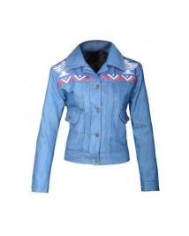 Get The Kelsey Asbille Yellowstone Denim Jacket  Timeless Denim Style