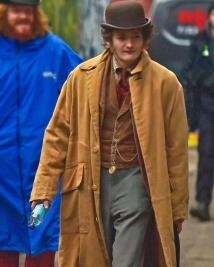 Jack Gleeson Inspired Long Coat From House Of Guinness  Premium Wool Design