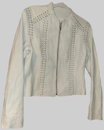 Billions Chuck Lara Axelrod Jacket  Stylish White Leather Outerwear