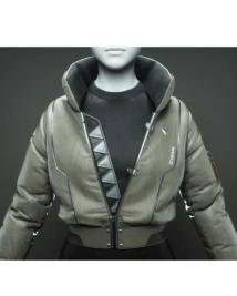 Okami Cyber Jacket  Sleek Streetwear For Fans
