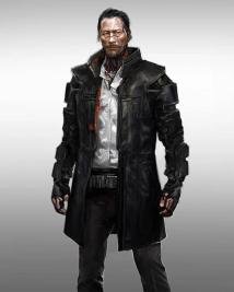 Takemura Long Coat  Futuristic Cyberpunk Style