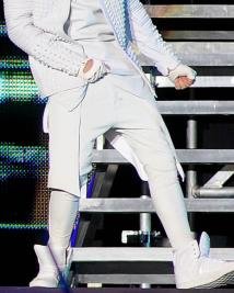 Justin Bieber White Pant