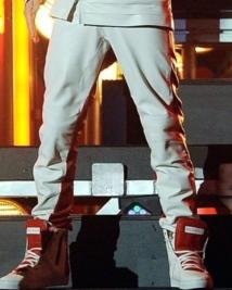 Shop Justin Bieber White And Red Line Pant At MJacket.com. Stylish And Comfortable Pants Inspired By Justin Bieber’s Iconic Look, Perfect For Casual And Streetwear Fashion.