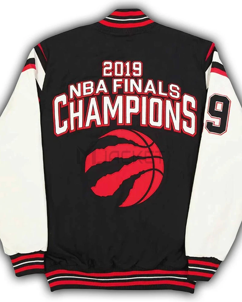 2019 Toronto Raptors NBA Finals Championship Varsity Jacket - image 2