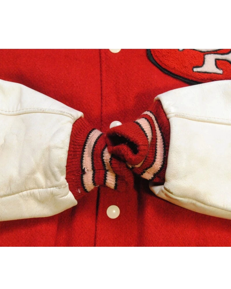 49ers SF Super Bowl Varsity Jacket - image 5