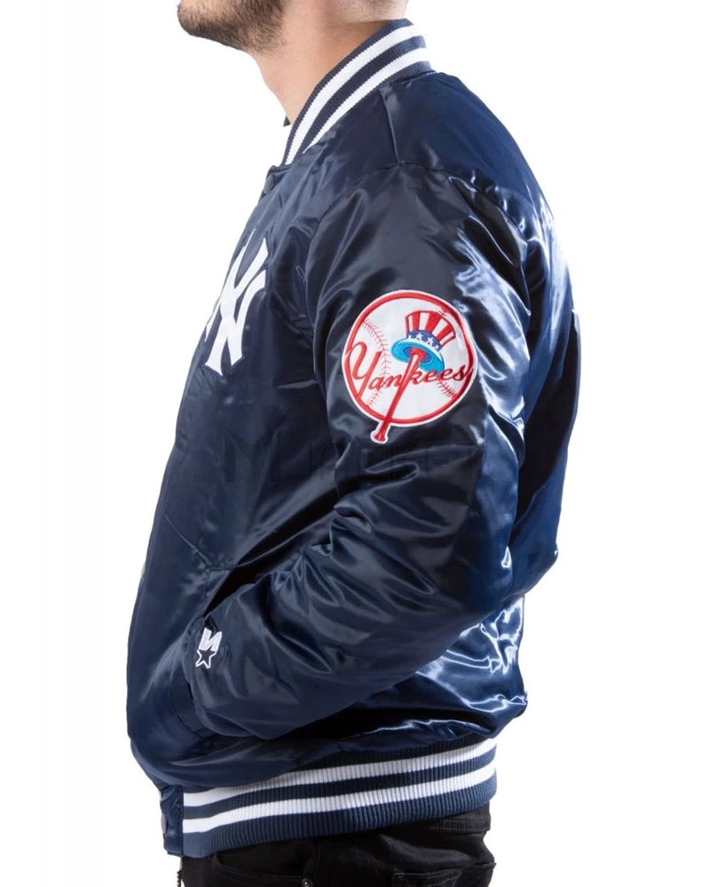 90s New York Yankees Bomber Jacket - image 10