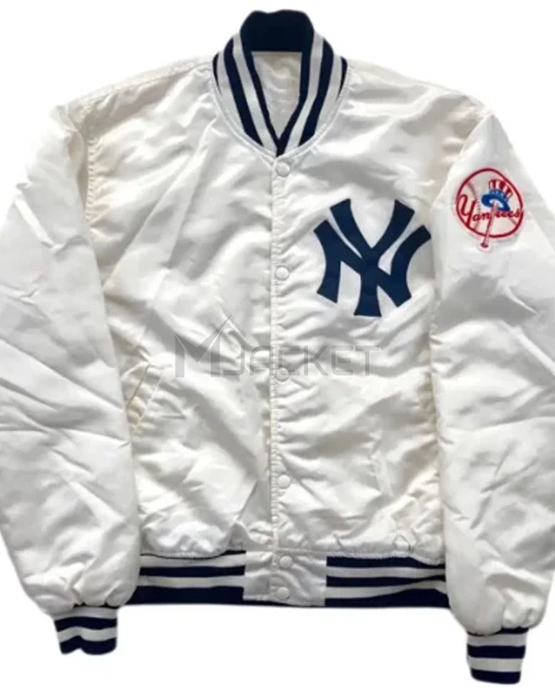 90s New York Yankees Bomber Jacket - image 2