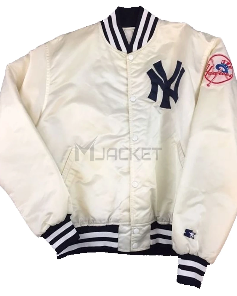 90s New York Yankees Bomber Jacket - image 6