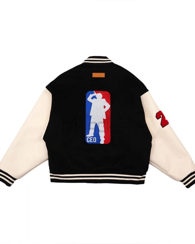 A Few Good Kids CEO Baseball Varsity Black Jacket - image 2