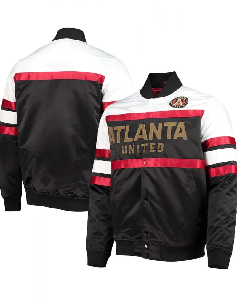 Atlanta United FC Special Script Satin Full-Snap Jacket - image 3