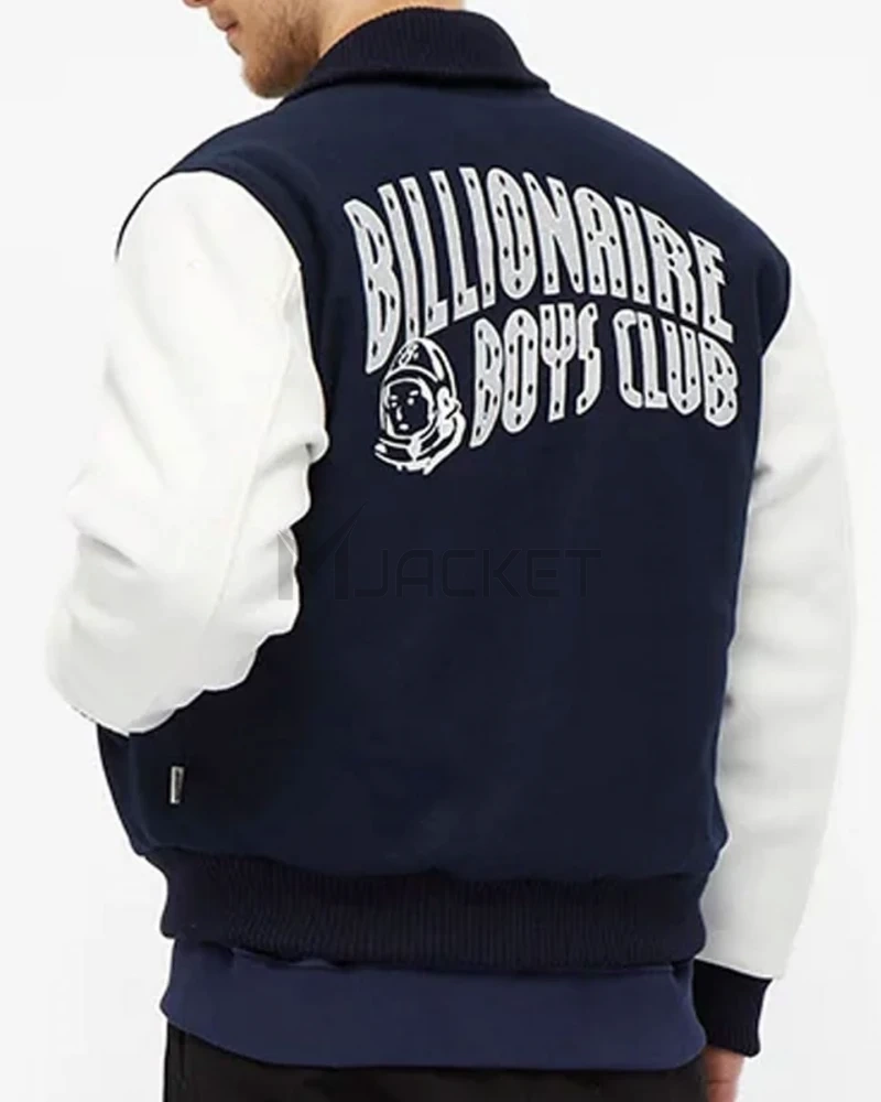 Billionaire Boys Club Appliquéd Felt Varsity Jacket - image 6