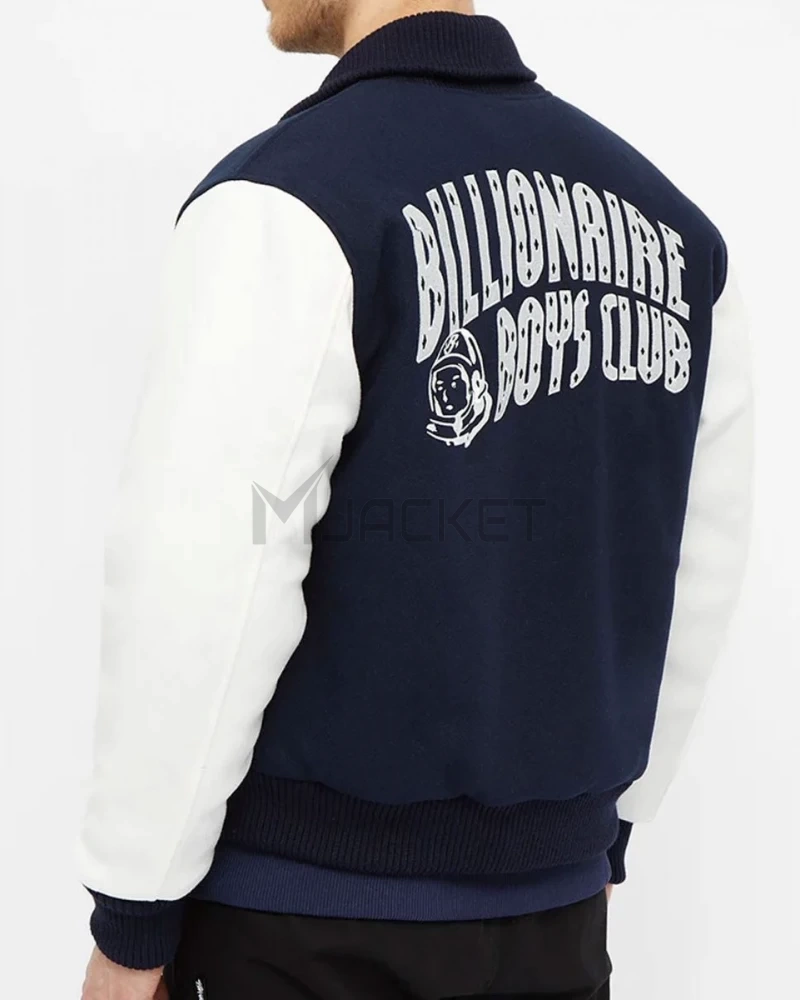 Billionaire Boys Club Appliquéd Felt Varsity Jacket - image 7