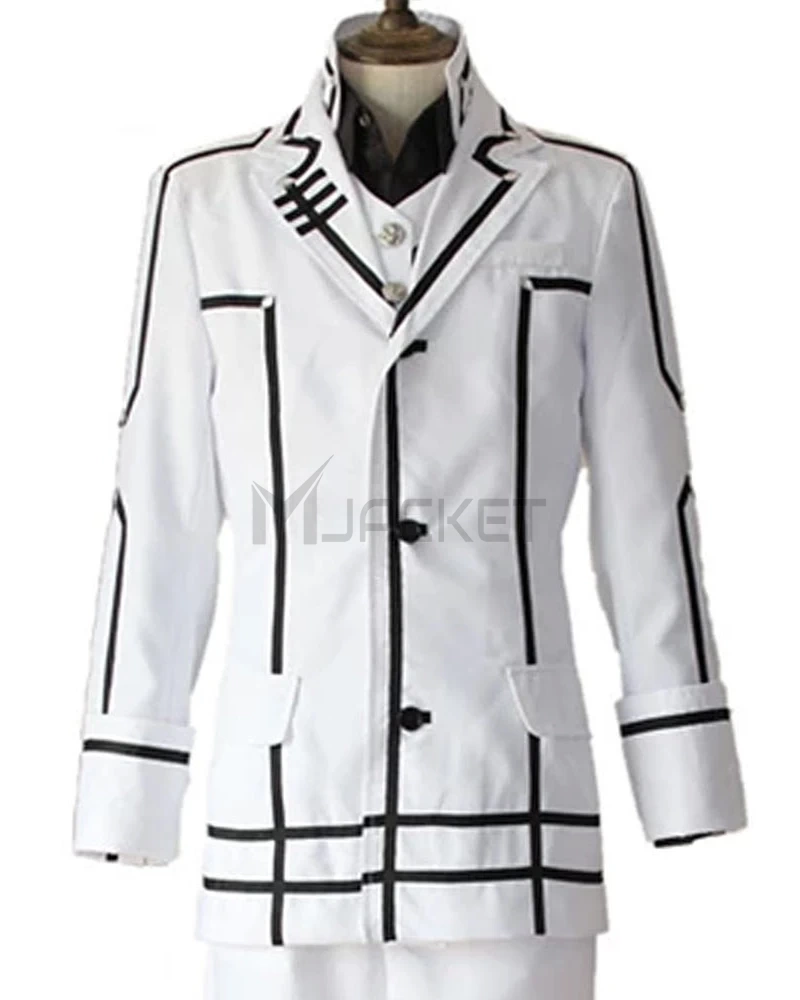 Boy Night Vampire Knight Cotton White Jacket - image 1