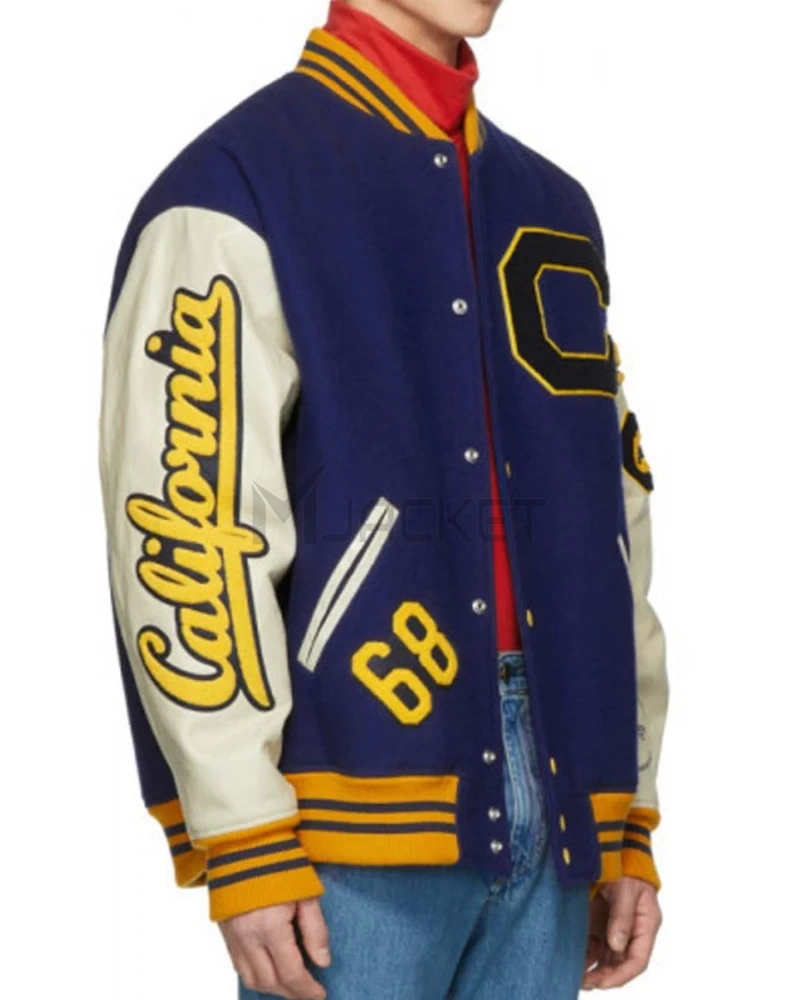 Calvin Klein NYC California Letterman Jacket - image 2