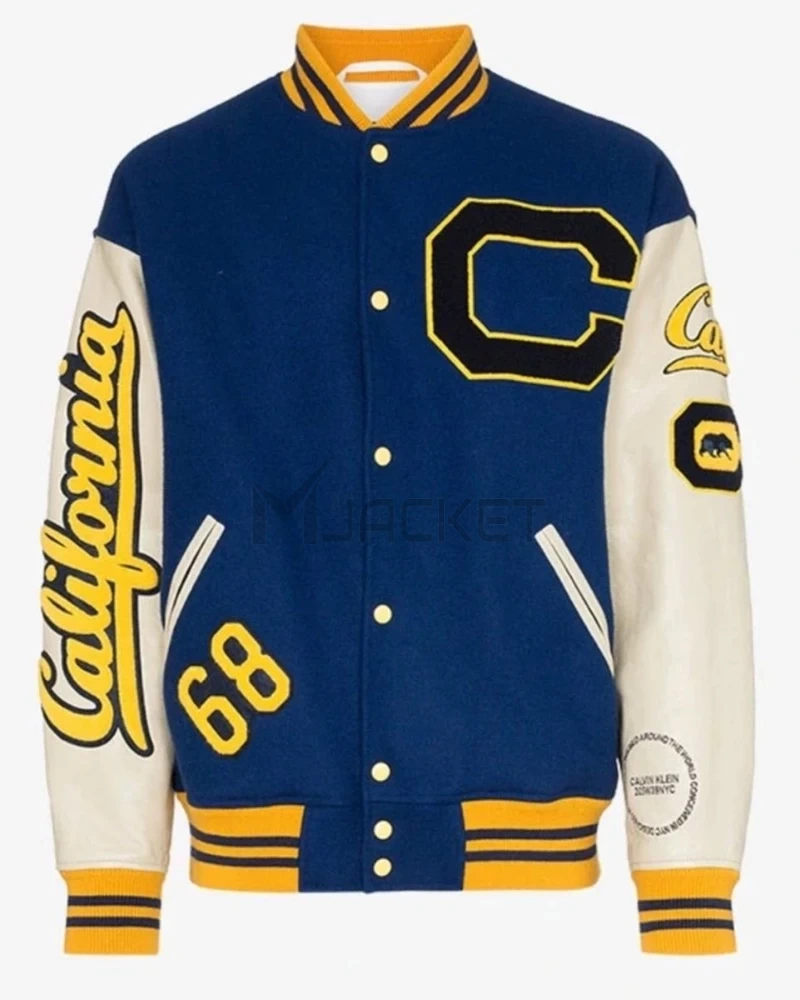 Calvin Klein NYC California Letterman Jacket - image 5