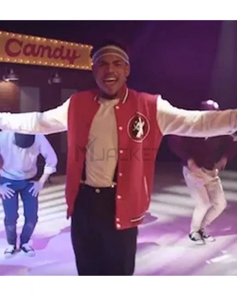 Chance The Rapper Sunday Candy Varsity Red Jacket - image 10