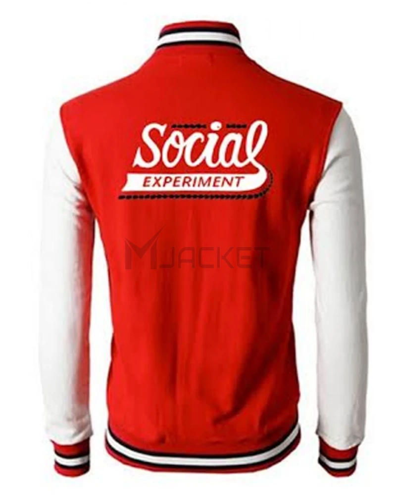 Chance The Rapper Sunday Candy Varsity Red Jacket - image 4