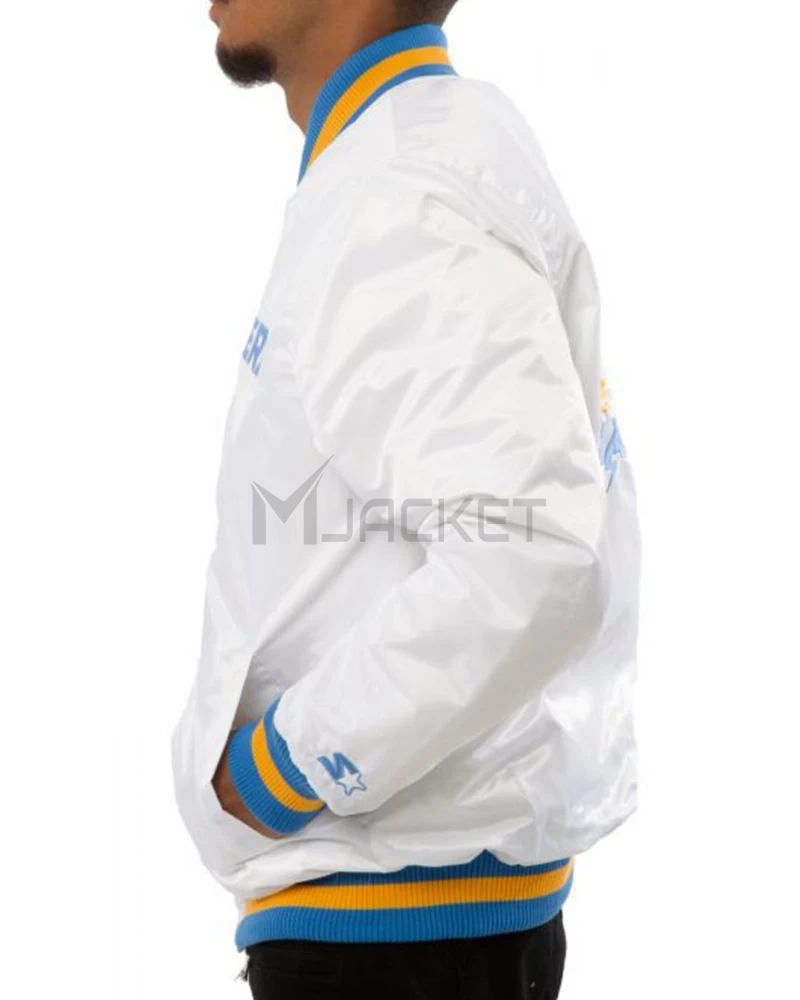 Chargers LA Bomber Blue/White Jacket - image 5