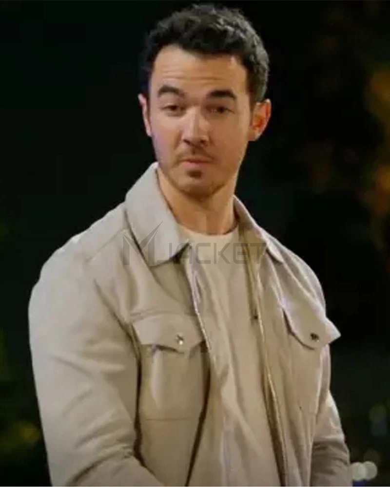 Claim to Fame Kevin Jonas Trucker Suede Leather Jacket - image 5