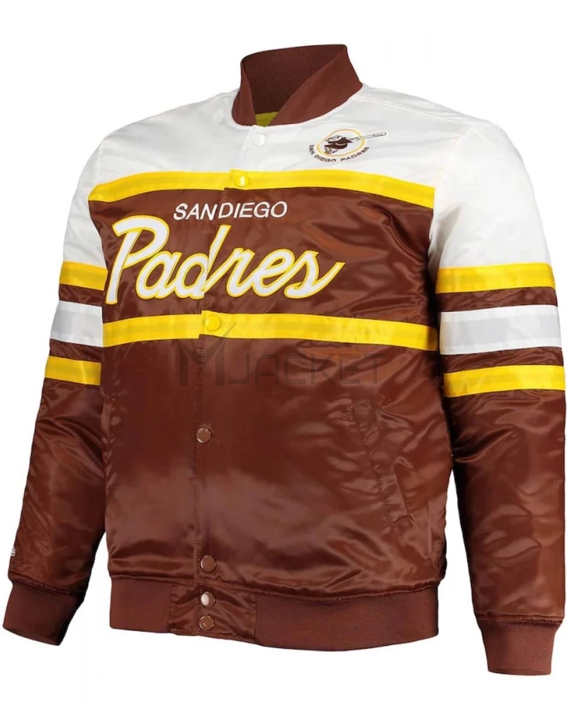 San Diego Padres game with this Coaches jacket