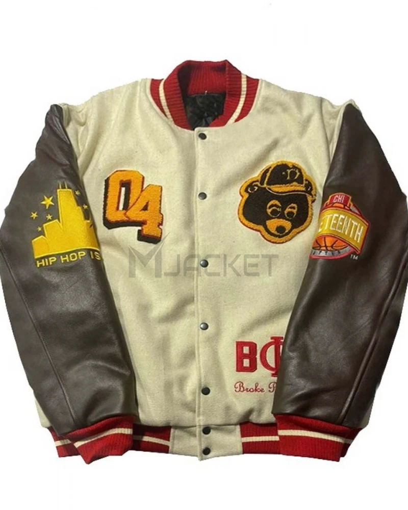 College Dropouts Hip Hop is Back 04 Letterman Jacket - image 1