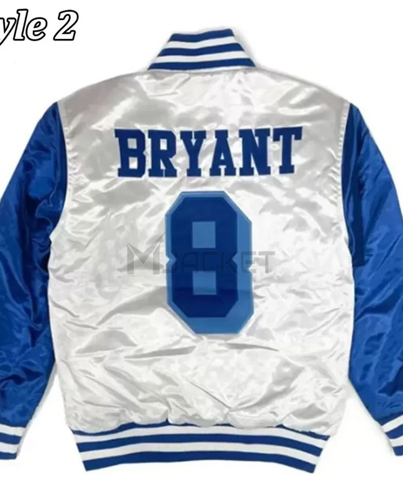 Crenshaw Headgear Classic Kobe Bryant 8 Satin Jacket - image 5