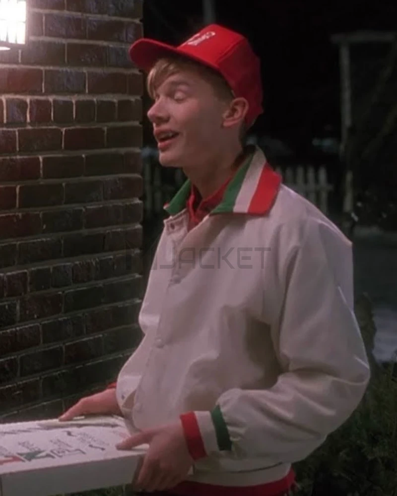 Danny Warhol Home Alone Pizza Boy Bomber Jacket - image 2