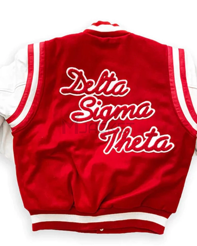 Delta Sigma Theta Letterman Jacket - image 4