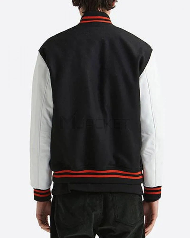 Gabriel Black W Letterman Jacket - image 2