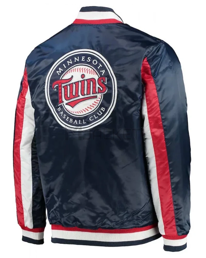 Minnesota Twins The Ace Navy Blue Full-Snap Jacket - image 2