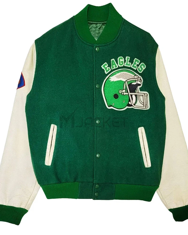Philadelphia Eagles 80's Varsity Jacket - image 1