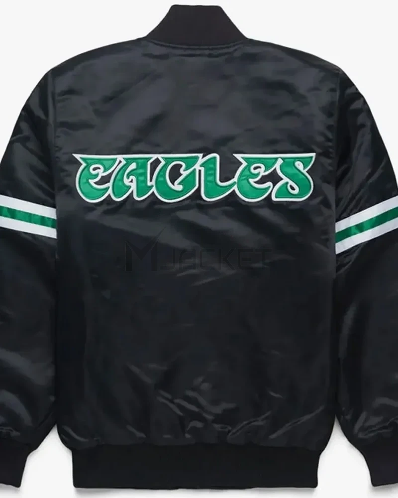 Philadelphia Eagles Striped Satin Jacket - image 5
