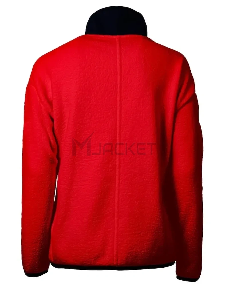 Philadelphia Phillies Cascade Eco Sherpa Fleece White/Navy Blue Jacket - image 4