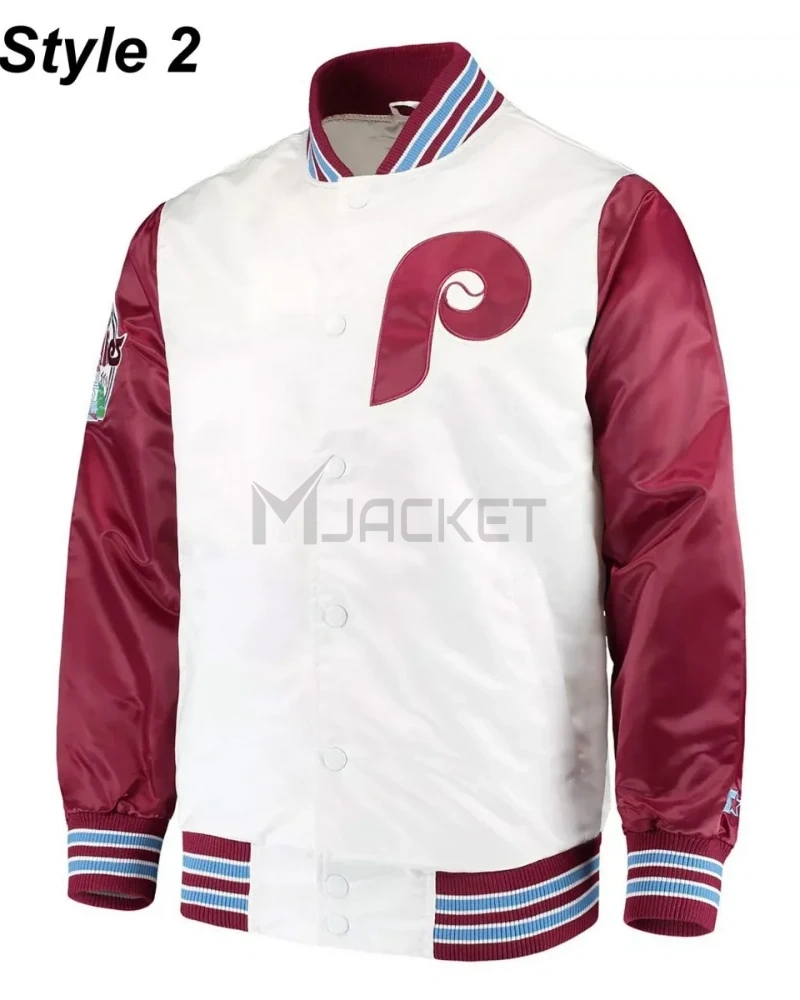 Philadelphia Phillies Satin Jacket - image 2
