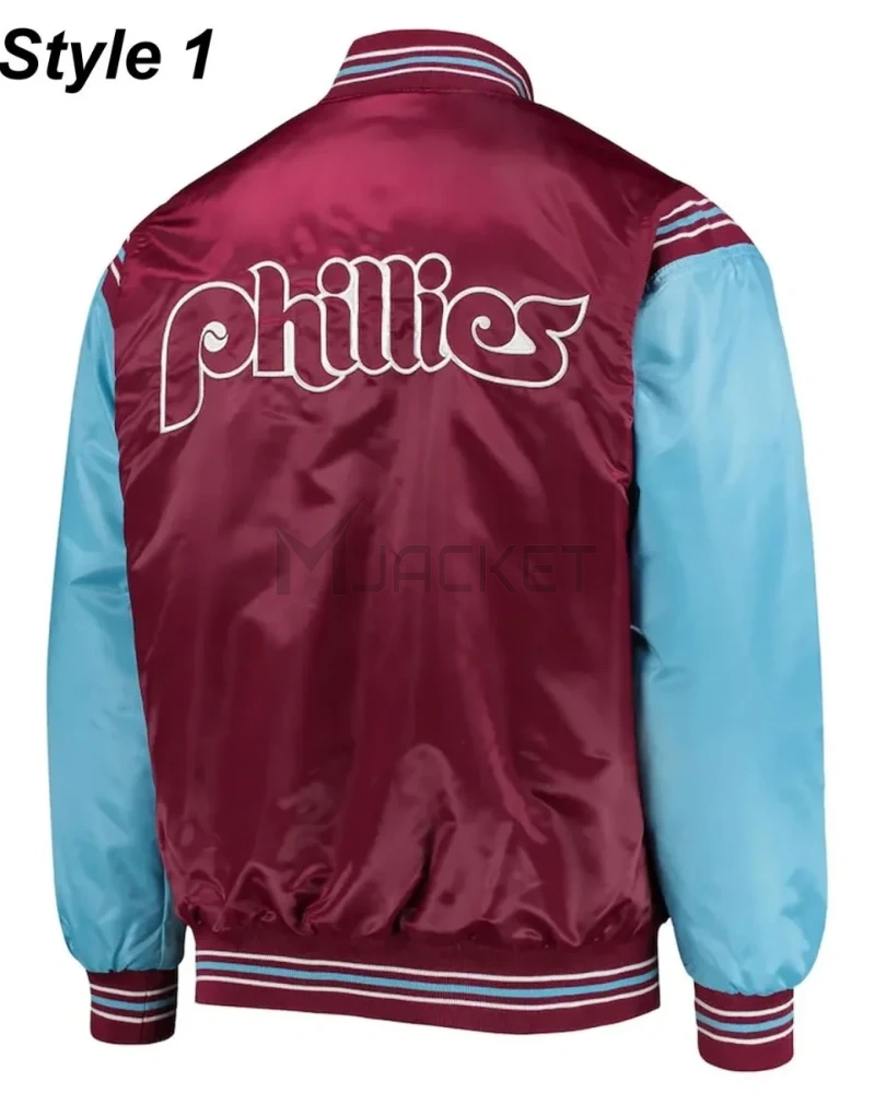 Philadelphia Phillies Satin Jacket - image 4