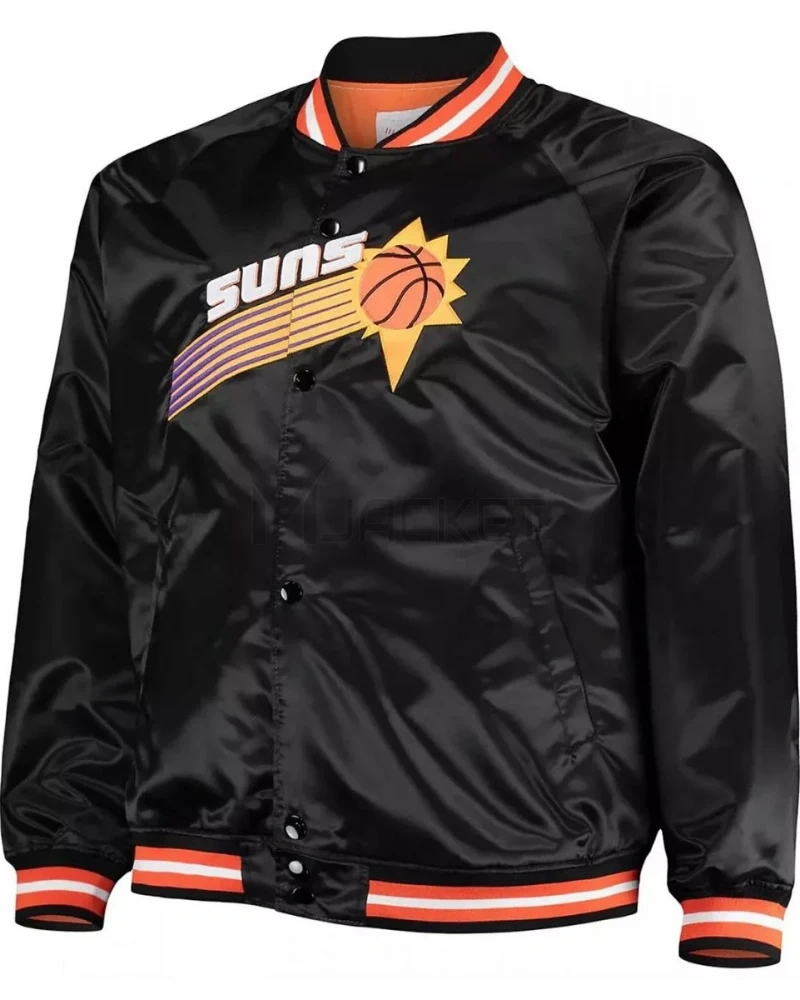 Phoenix Suns Hardwood Classics Satin Jacket - image 1