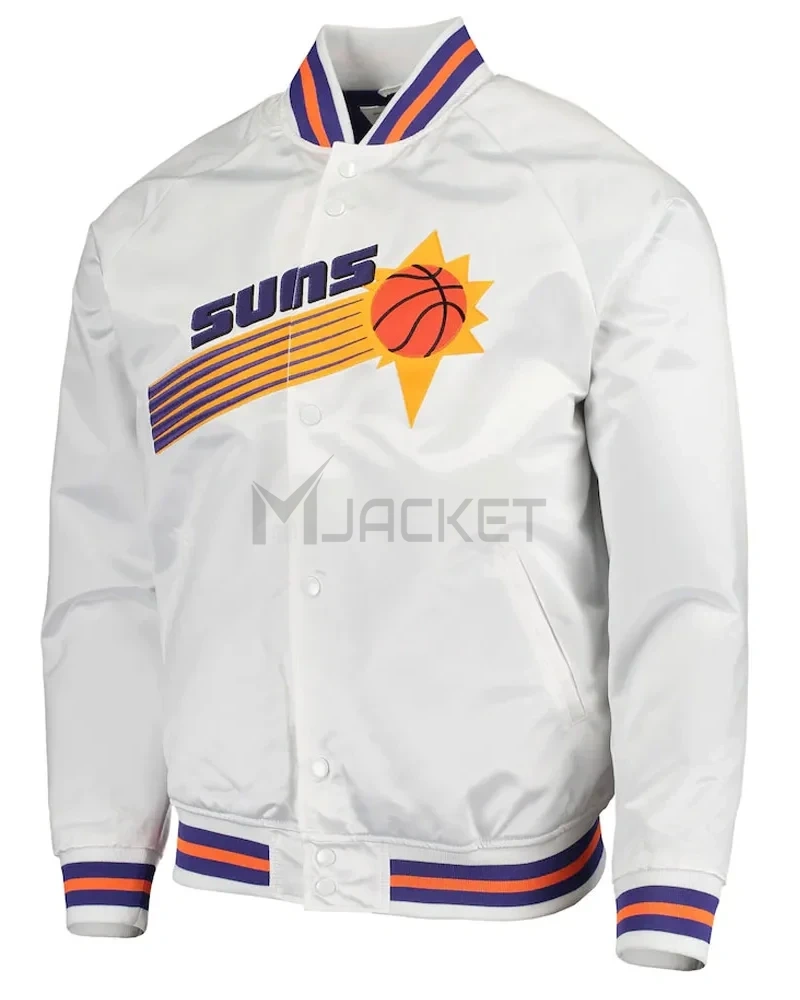 Phoenix Suns Hardwood Classics Satin Jacket - image 2